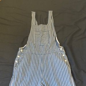 Ace and Jig Printed Square Neck Overalls
